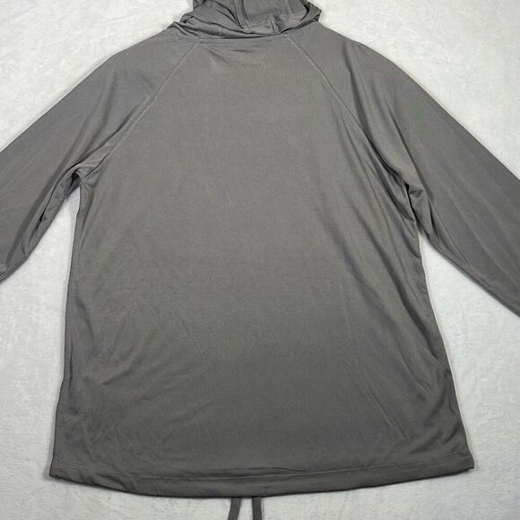 Under Armour Women's gray hooded Heatgear Velocity Twist Hoodie-women small-NWT - Picture 11 of 12